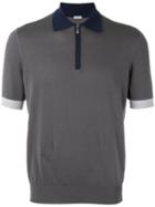 Malo - Colour Block Polo Shirt - Men - Cotton - 54, Grey, Cotton