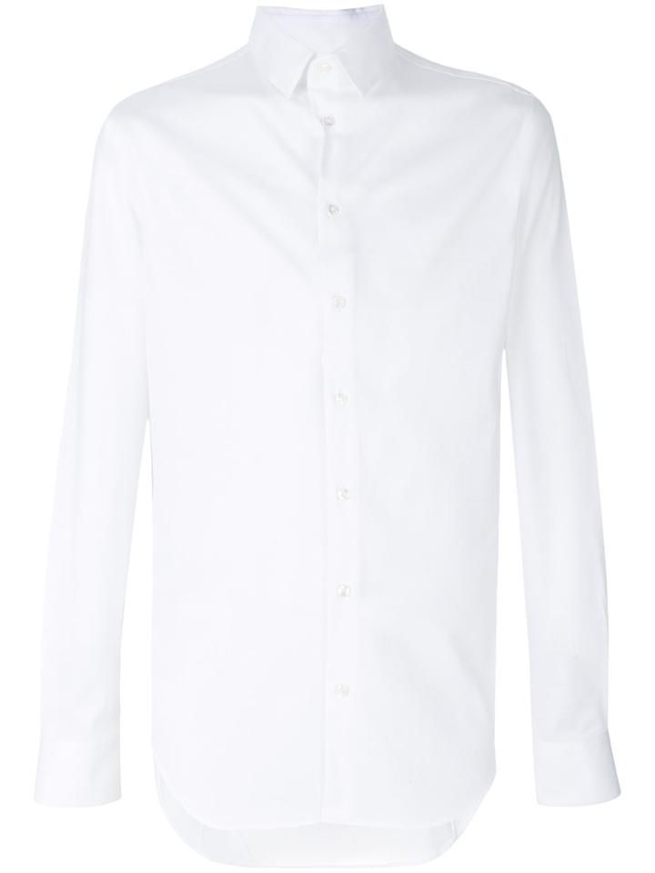 Giorgio Armani Classic Dress Shirt - White