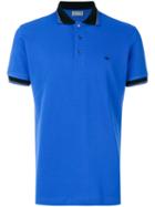 Dior Homme - Contrasting Detail Polo Shirt - Men - Cotton - L, Blue, Cotton