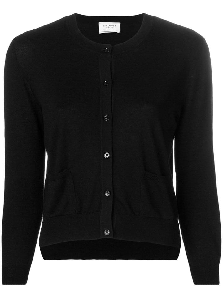 Snobby Sheep Crew Neck Jumper - 999 Black