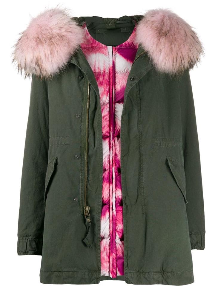 Mr & Mrs Italy Flap Pocket Parka - Green
