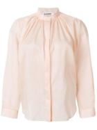 Jil Sander Mandarin Collar Shirt - Neutrals