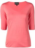 Emporio Armani Jersey T-shirt - Pink