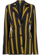 Jean Paul Gaultier Pre-owned 1991 Striped Single Breasted Blazer -