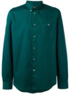 Ps By Paul Smith Plain Shirt, Men's, Size: Small, Green, Cotton