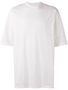 Rick Owens Drkshdw Plain T-shirt, Men's, White, Cotton