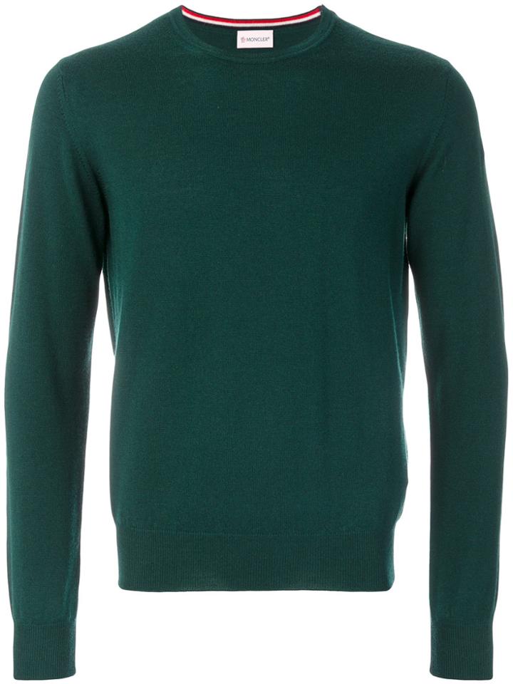 Moncler Classic Knit Sweater - Green