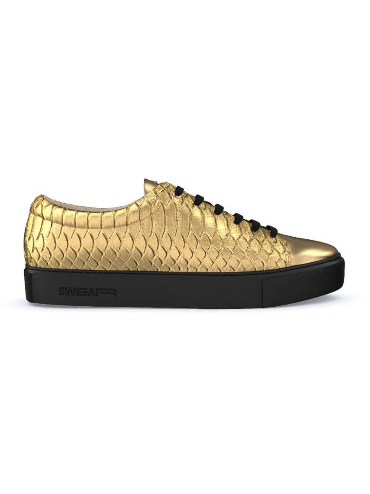 Swear Vyner Sneakers - Yellow & Orange