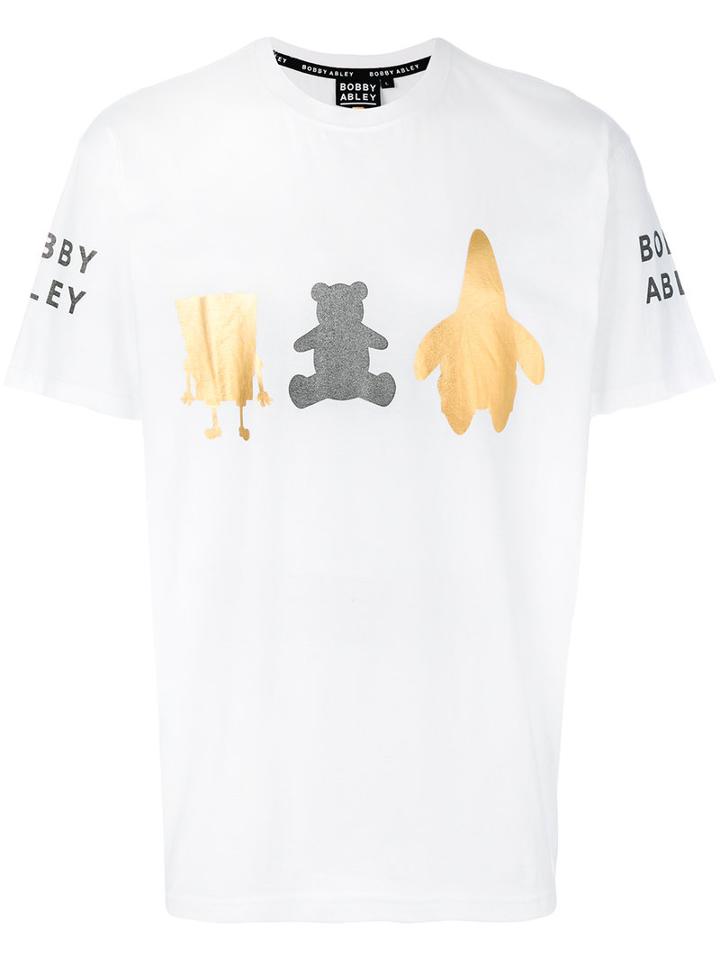 Bobby Abley - Ba X Spongebob Printed T-shirt - Men - Cotton - Xs, White, Cotton