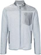 Kent & Curwen - Contrat Panel Zip Cardigan - Men - Nylon/polyester - S, Grey, Nylon/polyester
