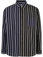 Ports V Two Tone Shirt - Blue