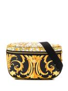 Versace Barocco-print Belt Bag - Black