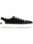 Lanvin Two Tone Contrast Sneakers