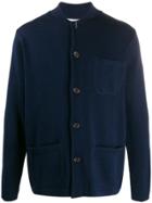 Universal Works Wool Blend Cardigan - Blue
