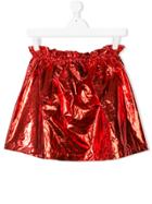 Andorine Teen Elasticated Hem Skirt - Red