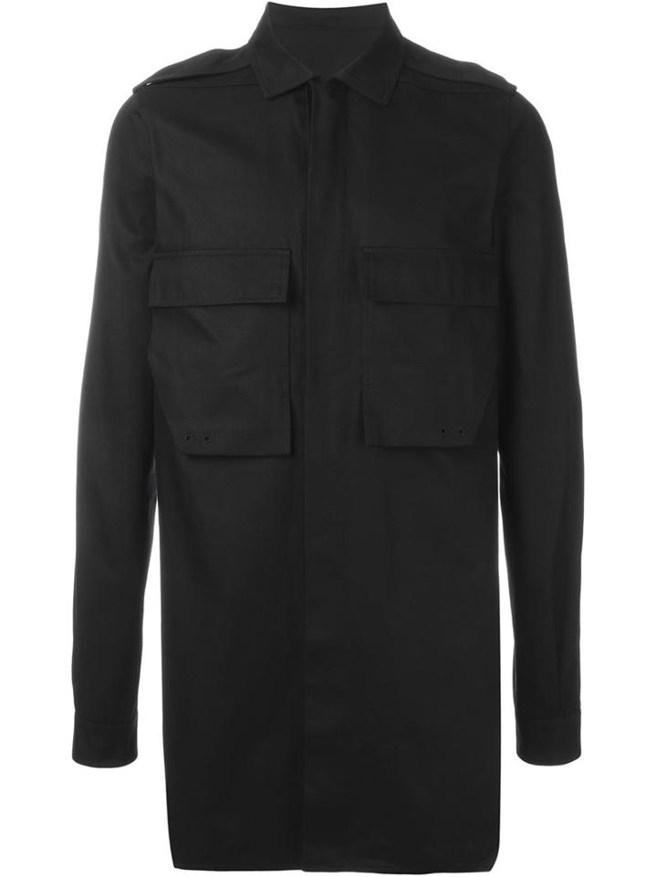 Rick Owens Long Length Shirt
