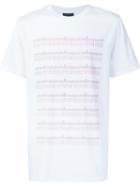 Lanvin Printed T-shirt, Men's, Size: Small, White, Cotton