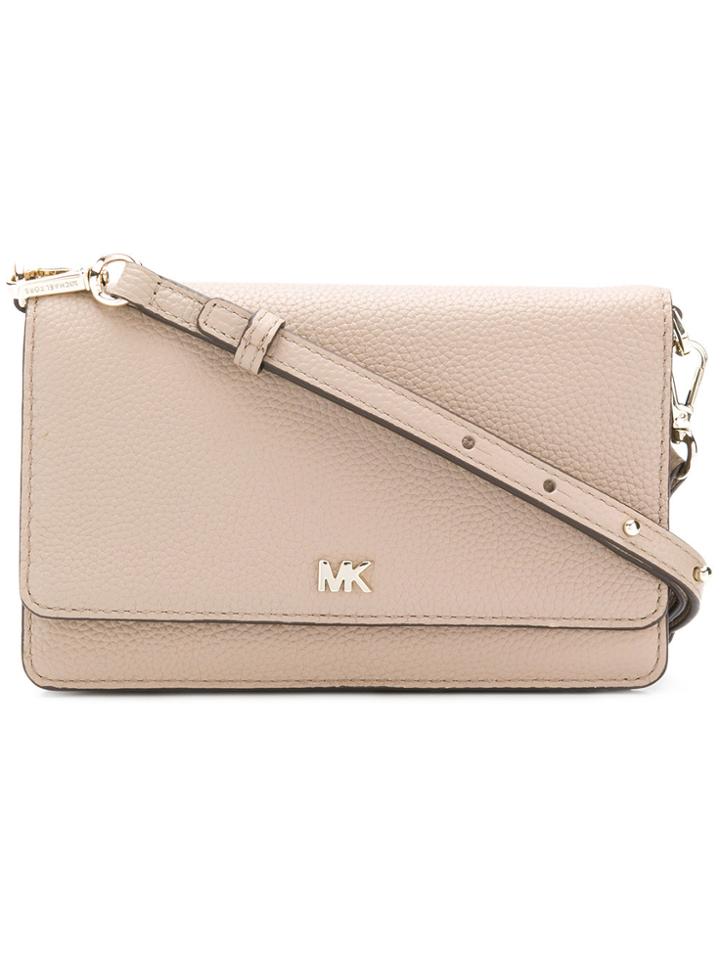 Michael Michael Kors Smartphone Crossbody Bag - Nude & Neutrals