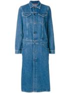 Calvin Klein Jeans Long Buttoned Dress - Blue