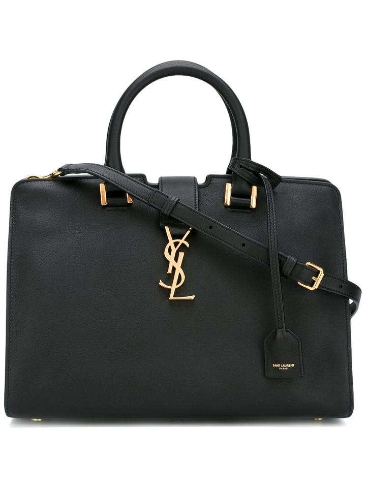 Saint Laurent - Cabas Bag - Women - Calf Leather - One Size, Women's, Black, Calf Leather