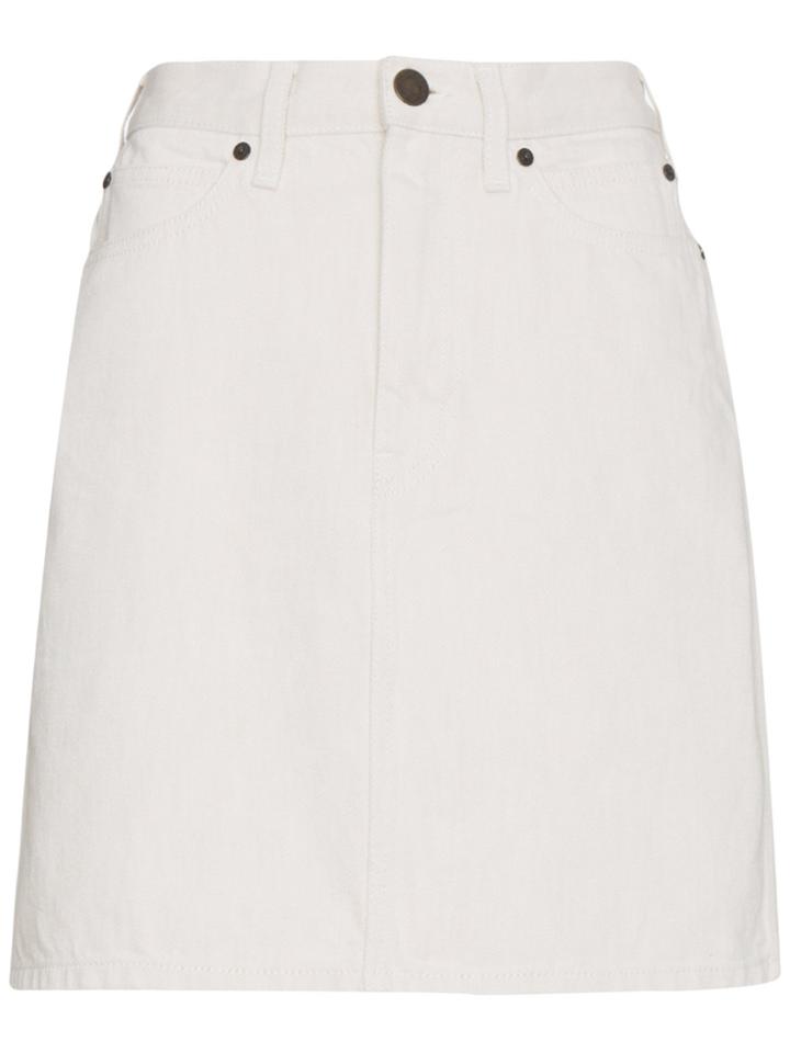 Calvin Klein 205w39nyc Denim Mini Skirt - White