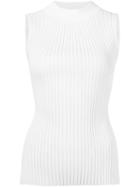 Creatures Of The Wind Kani Sleeveless Sweater, Women's, Size: S, White, Polyester/viscose
