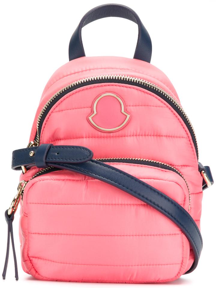 Moncler Quilted Kilia Backpack - Pink & Purple