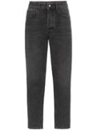 Marcelo Burlon County Of Milan Carrot Leg Jeans - Black