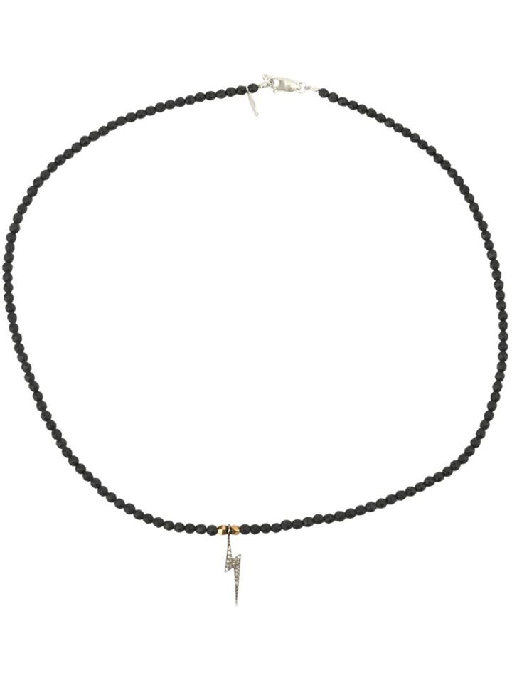 Catherine Michiels Beaded Necklace - Black