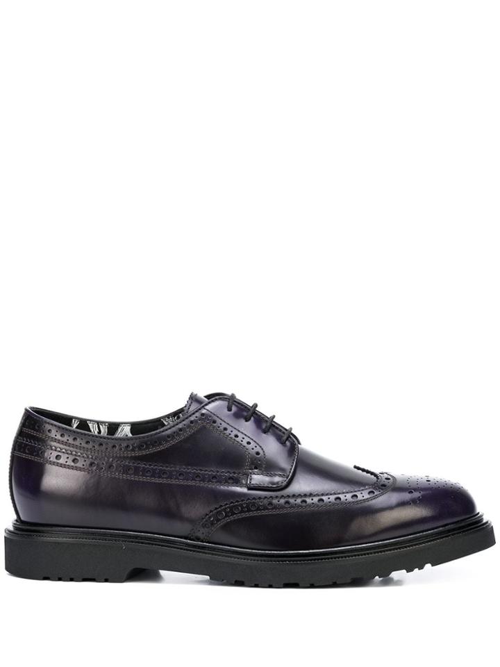 Paul Smith Polished Oxford Shoes - Purple