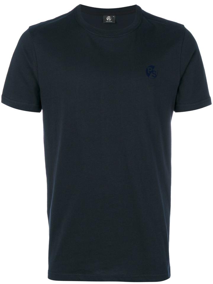 Ps By Paul Smith Logo Print T-shirt - Blue
