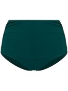 Roseanna Ruched Detail Bikini Bottoms - Green