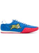 Kenzo Tiger Patch Sneakers - Blue