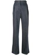 Gabriela Hearst Alfredo Wide-leg Jeans - Blue