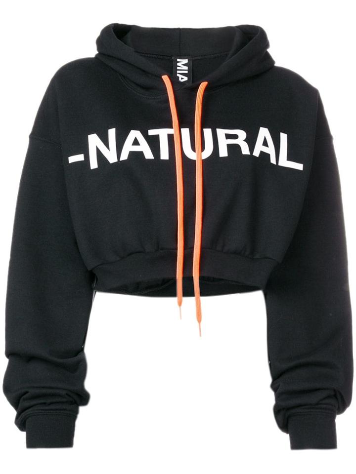 Mia-iam Hooded Sweatshirt - Black
