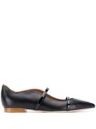 Malone Souliers Maureen Ballerina Shoes - Black