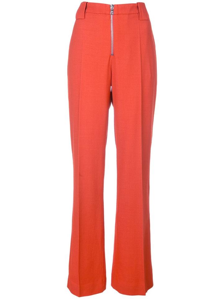 Victoria Victoria Beckham Wide Leg Trousers - Red