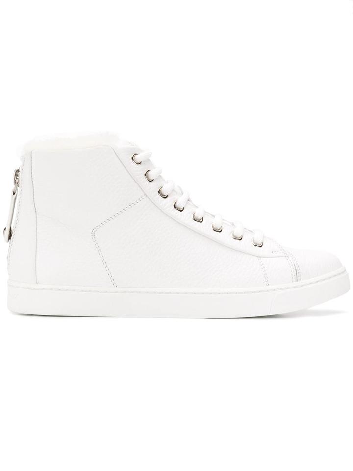 Gianvito Rossi Hi-top Sneakers - White