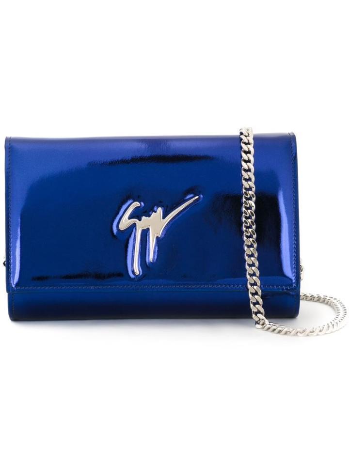 Giuseppe Zanotti Design 'lory' Clutch, Women's, Blue