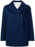 Bellerose Vapes Coat, Women's, Size: 2, Blue, Cotton