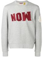 Moncler Grenoble Now Patch Sweatshirt - Grey