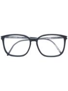 Saint Laurent Eyewear - Square Frame Glasses - Unisex - Acetate - 58, Black, Acetate