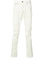 John Elliott 'the Cast 2 Paint Splatter' Jeans - White