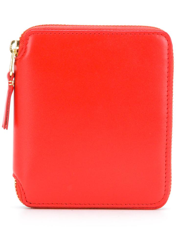Comme Des Garçons Wallet Zipped Wallet - Yellow & Orange