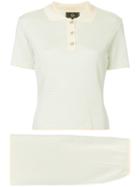 Fendi Vintage Short-sleeved Polo Shirt - Blue