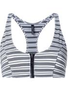 Lisa Marie Fernandez Striped Bikini, Women's, Size: 4, Black, Nylon/spandex/elastane