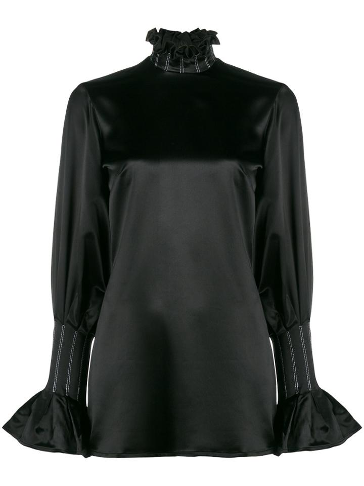 Beaufille Athena High Neck Blouse - Black