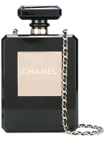 Chanel Vintage No. 5 Perfume Bottle Bag - Black