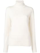 Theory Roll Neck Sweater - White