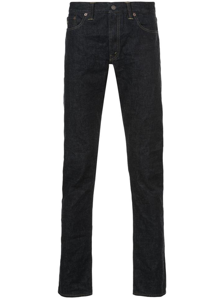 Rrl Slim Narrow Jeans - Blue